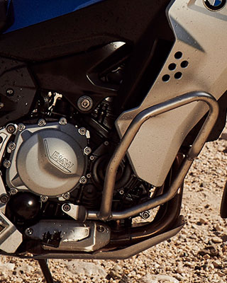 Le pare-moteur de la nouvelle BMW F 850 GS Adventure