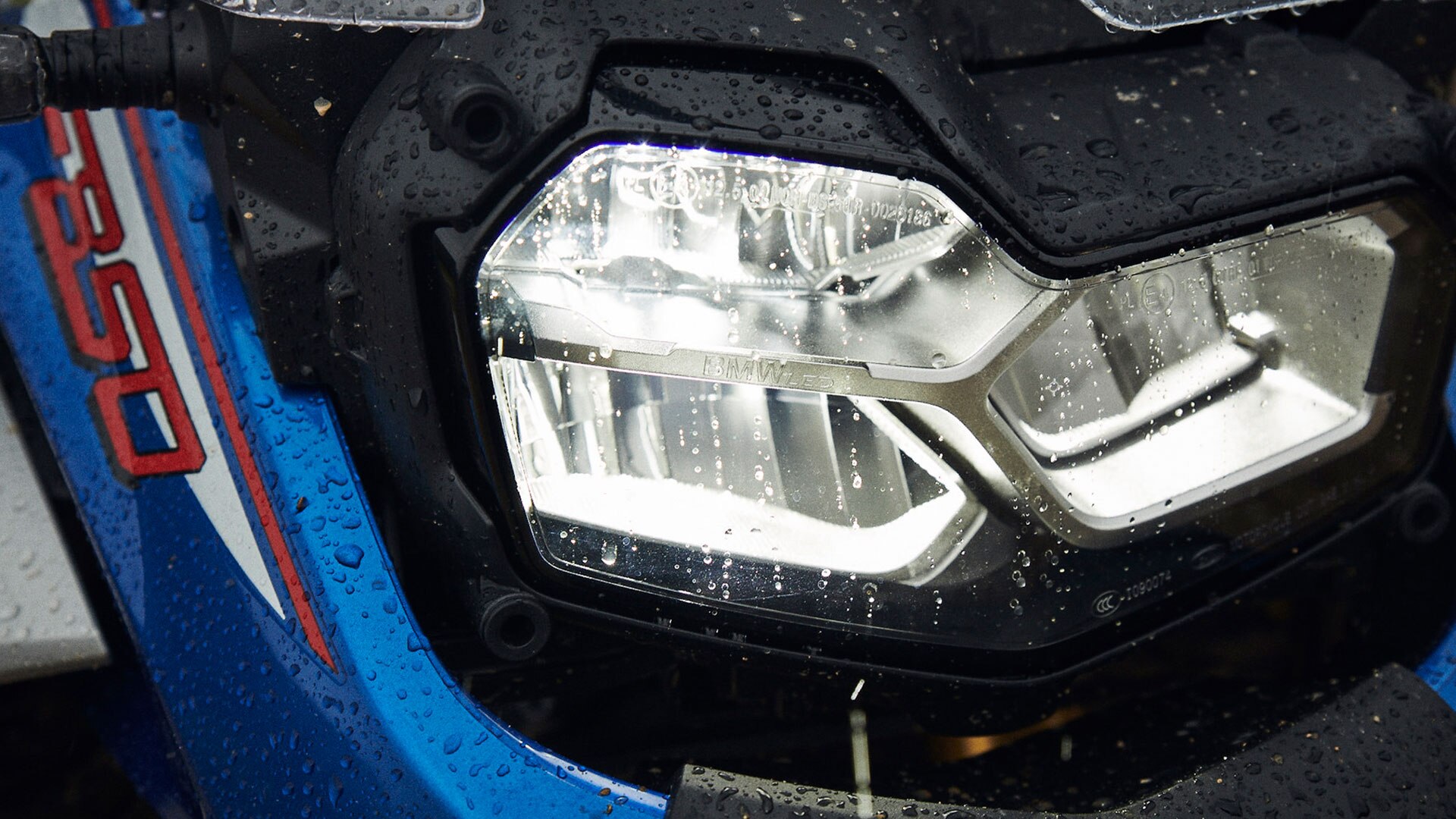 Le projecteur additionnel à LED de la nouvelle BMW F 850 GS Adventure