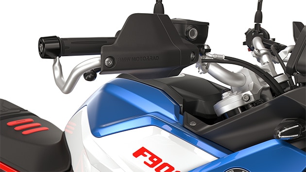 Protège-main Enduro avec potence métallique pour la F 900 GS en version GS Trophy