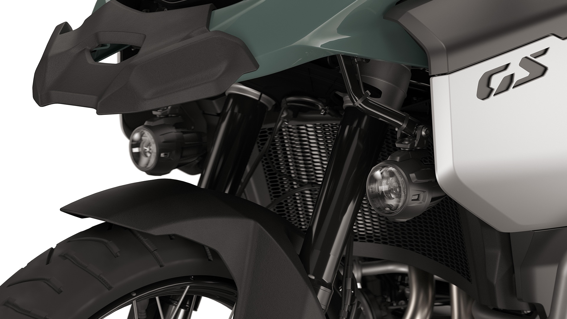 Le phare supplémentaire de la BMW F 900 GS Adventure de BMW Motorrad