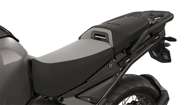 Selle pilote confort et selle passager confort avec chauffage de siège