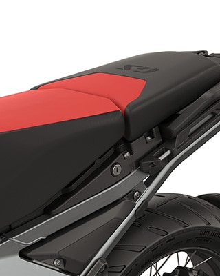 Selle pilote haute + selle passager (look selle rallye)