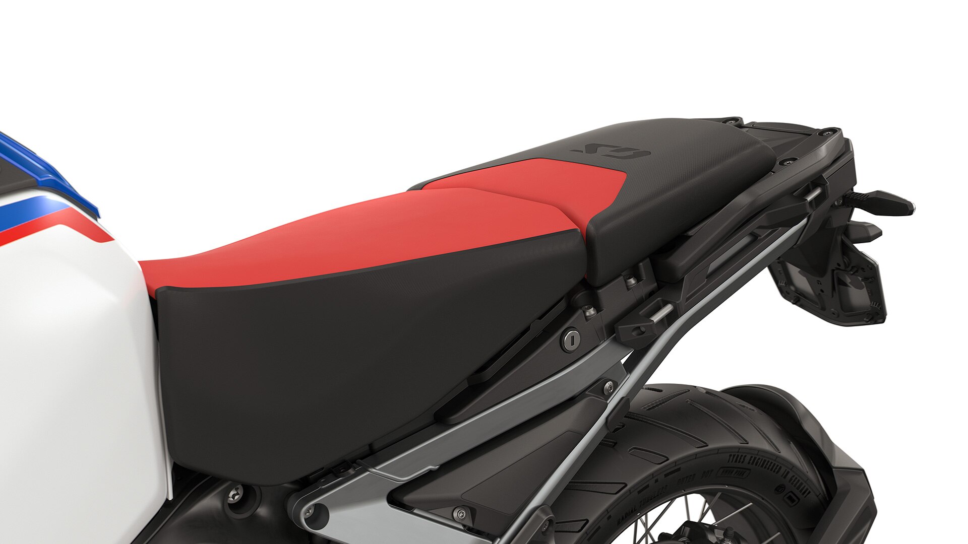 Selle pilote haute + selle passager (look selle rallye)