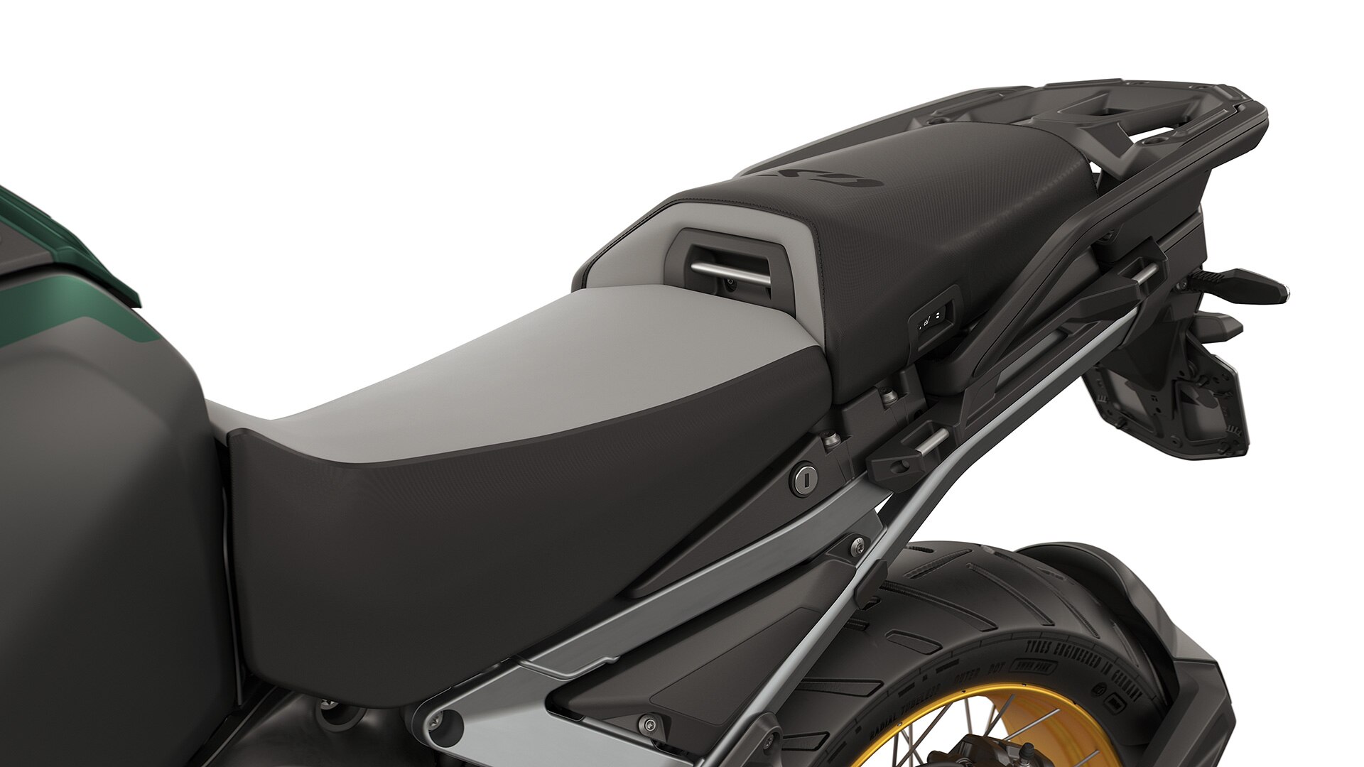 Selle pilote confort et selle passager confort avec chauffage de siège