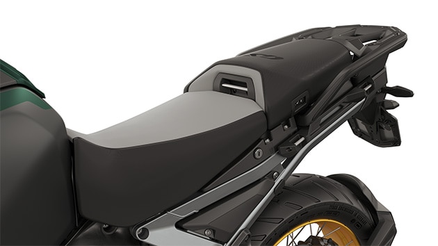 Selle pilote confort et selle passager confort avec chauffage de siège