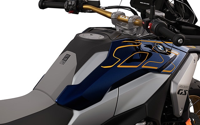 Le graphisme de la BMW R 1300 GS Biscaya avec équipement Option 719