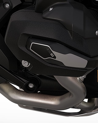 Les pièces fraisées Option 719 de la BMW R 1300 GS Biscaya