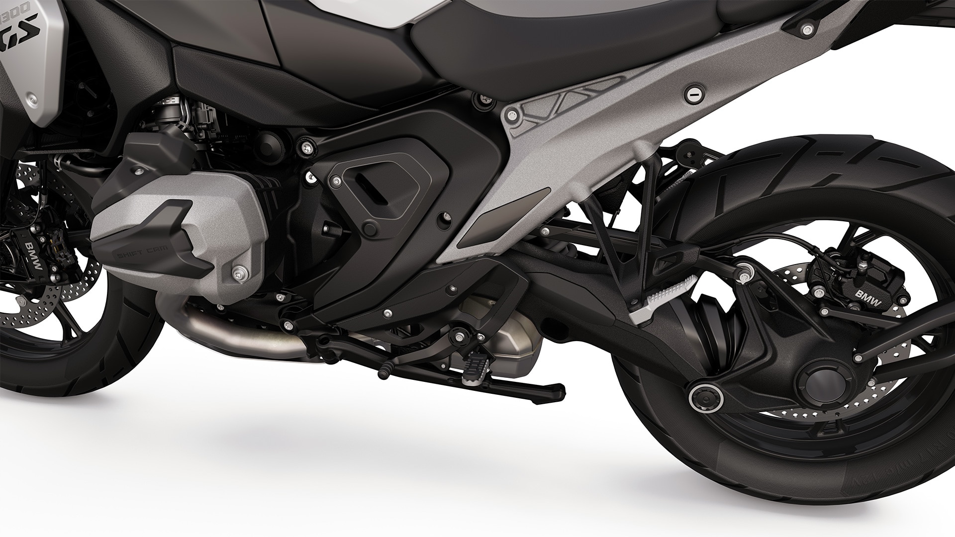 The drive unit of the R 1300 GS from BMW Motorrad