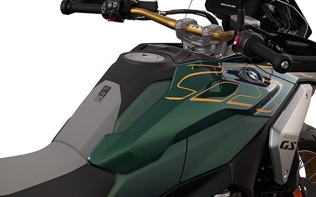 The graphic design of the BMW R 1300 GS Tramuntana with Option 719 equipment