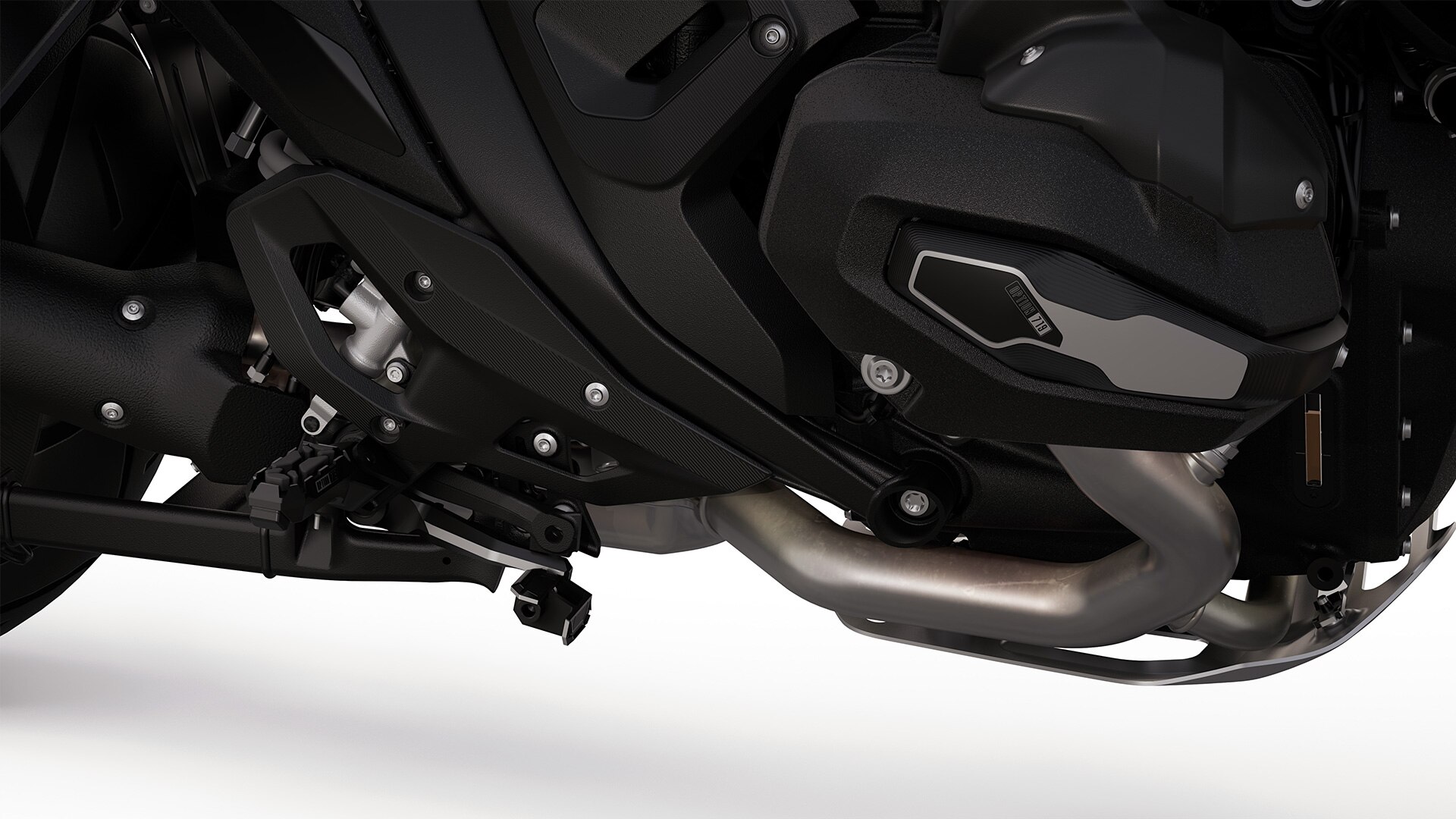 The Option 719 milled parts of the R 1300 GS Tramuntana