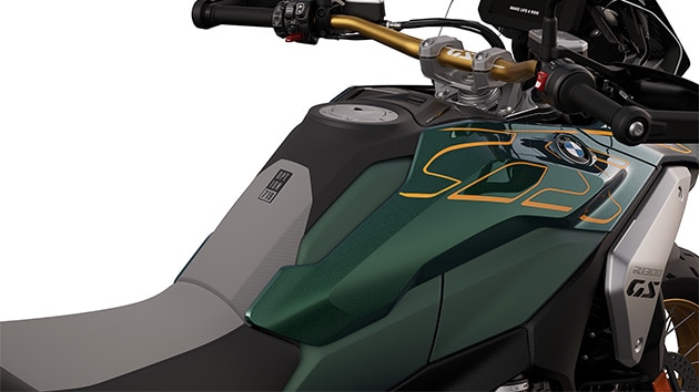 The graphic design of the BMW R 1300 GS Tramuntana with Option 719 equipment