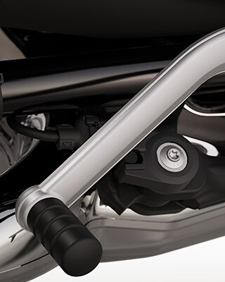 La R 12 de BMW Motorrad avec pack Comfort incluant l’assistant de changement de rapport Pro