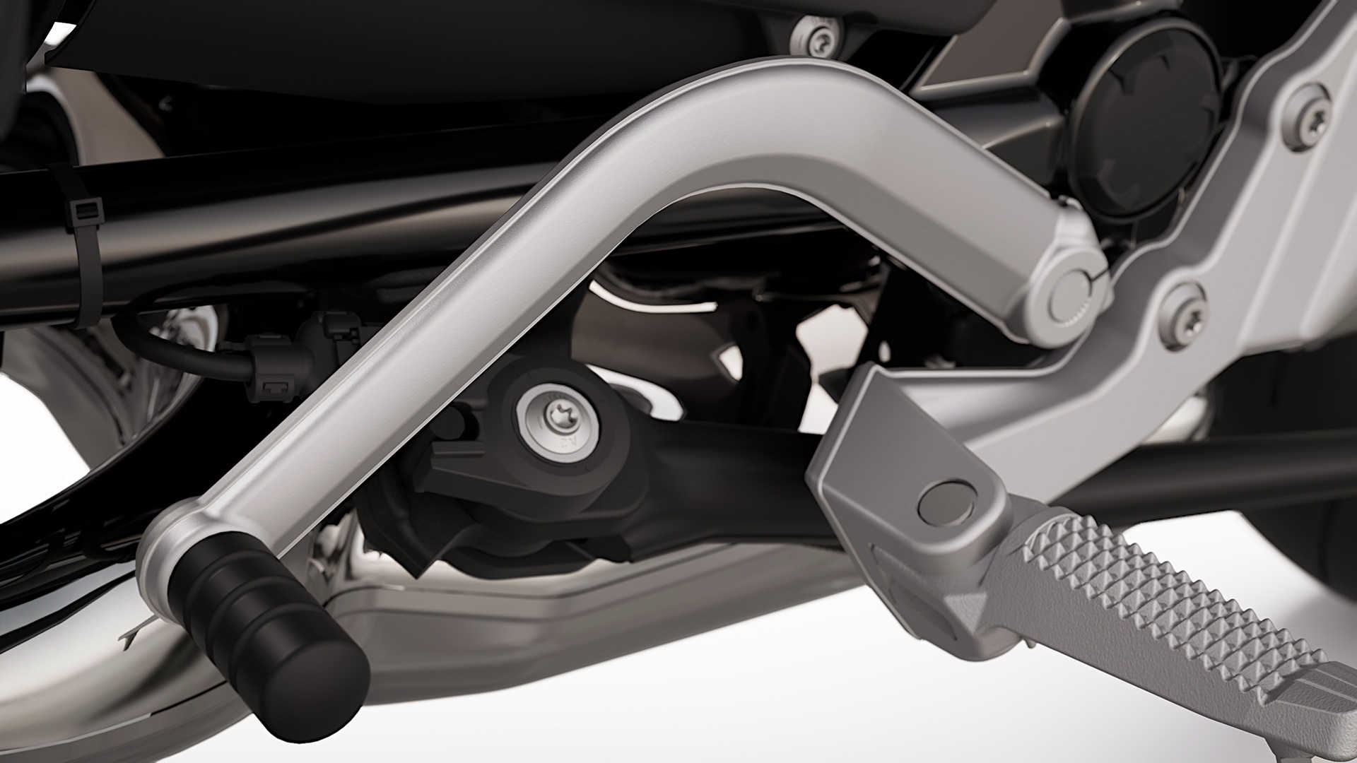 La R 12 de BMW Motorrad avec pack Comfort incluant l’assistant de changement de rapport Pro