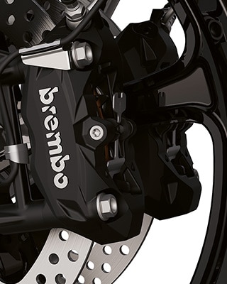 Le système de freinage semi-intégral de la R 12 de BMW Motorrad