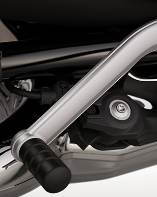 La R 12 de BMW Motorrad avec pack Comfort incluant l’assistant de changement de rapport Pro