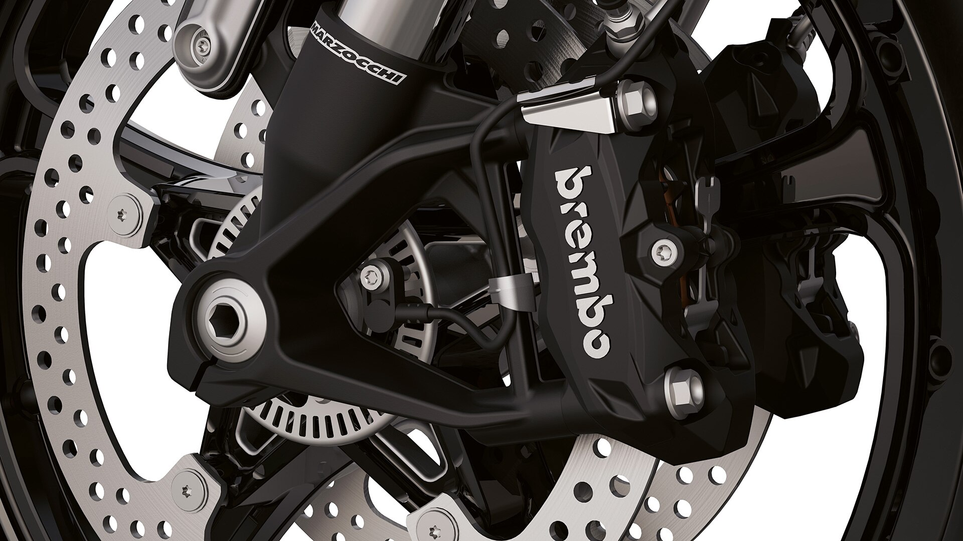 Le système de freinage semi-intégral de la R 12 de BMW Motorrad