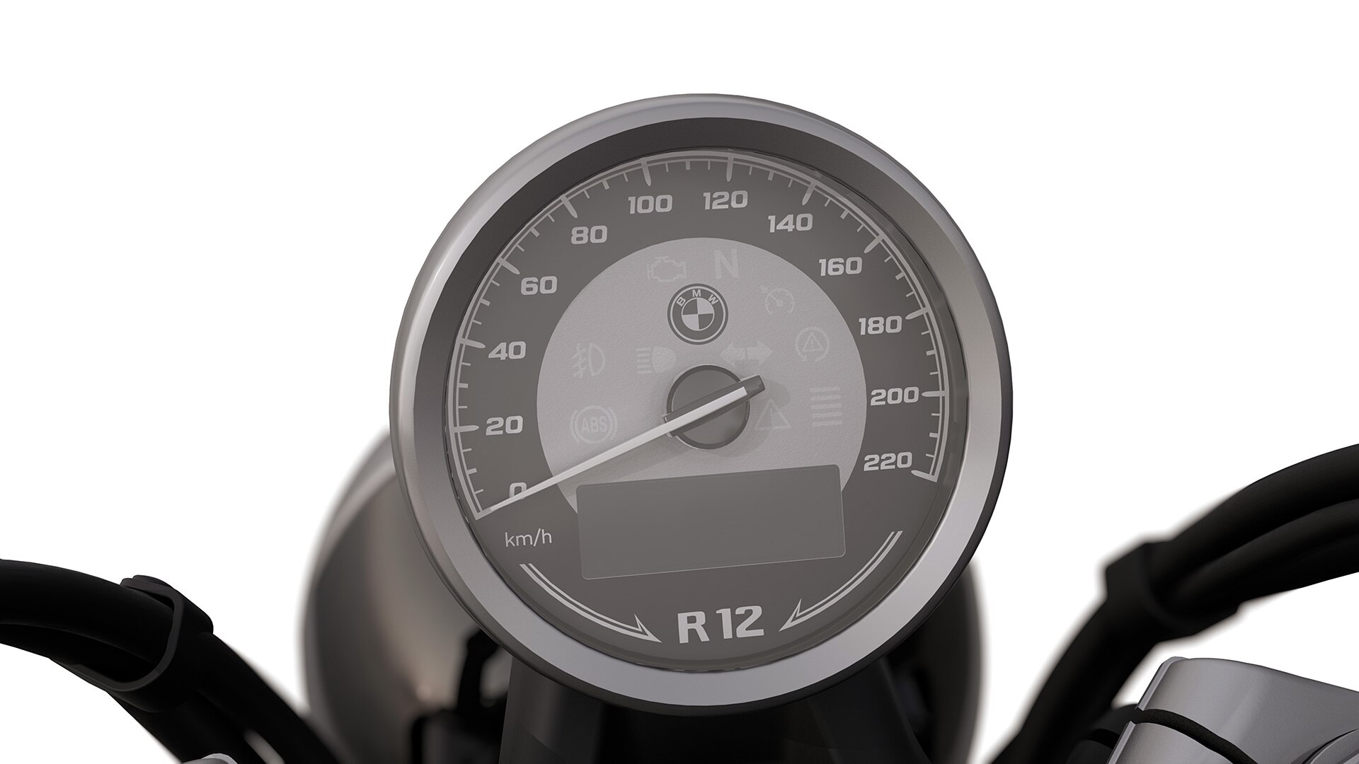 Les cadrans ronds classiques de la R 12 de BMW Motorrad