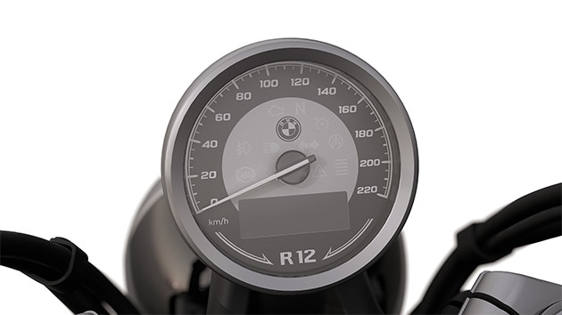 Les cadrans ronds classiques de la R 12 de BMW Motorrad