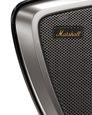 Les haut-parleurs intégrés de la marque Marshall.