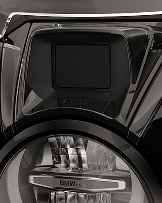 Nous voyons ici la R 18 Transcontinental avec le système Active Cruise Control.