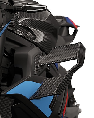 Un détail exclusif : Ailettes M Carbon