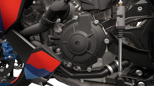Couvercle d’embrayage et d’alternateur de la M 1000 R de BMW Motorrad
