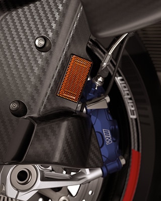 Les M Brake Ducts de la M 1000 RR de BMW Motorrad