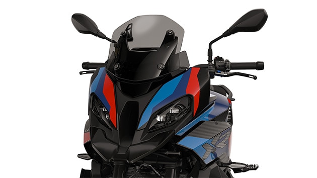 L’avant sportif de la M 1000 XR de BMW Motorrad
