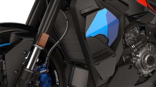 Les ailettes M de la M 1000 XR de BMW Motorrad