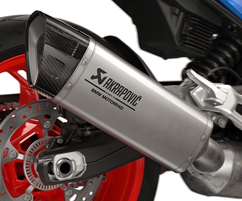 Silencieux sport de la F 900 R de BMW Motorrad