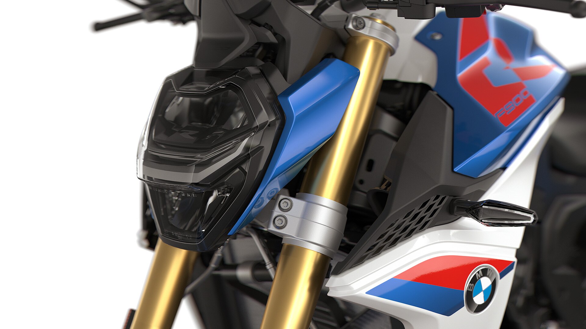 Masque et garniture de projecteur de la F 900 R de BMW Motorrad