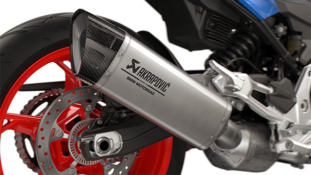 Silencieux sport de la F 900 R de BMW Motorrad