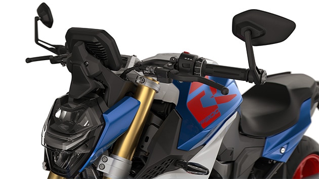 Les rétroviseurs d’embout de guidon de la F 900 R de BMW Motorrad