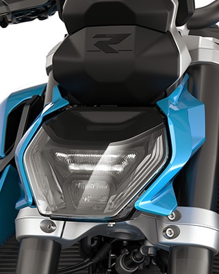 Le projecteur de la R 1300 R de BMW Motorrad