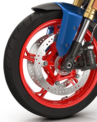 Les jantes de la F 900 XR de BMW Motorrad