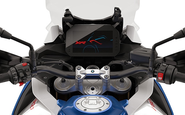 La fourche télescopique inversée réglable de la F 900 XR de BMW Motorrad