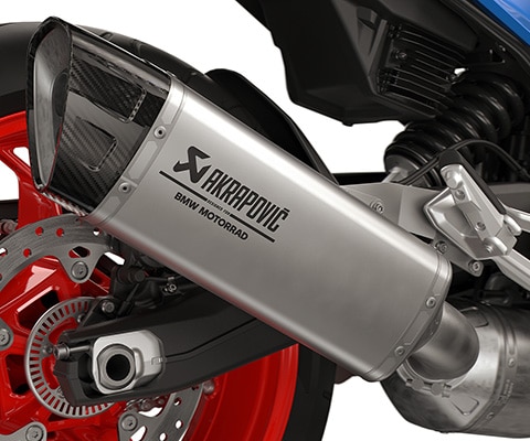 Silencieux sport de la F 900 XR de BMW Motorrad