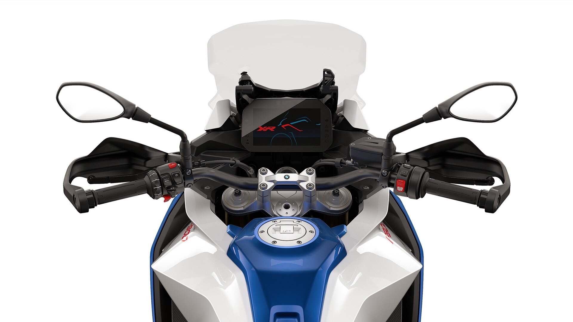 La fourche télescopique inversée réglable de la F 900 XR de BMW Motorrad
