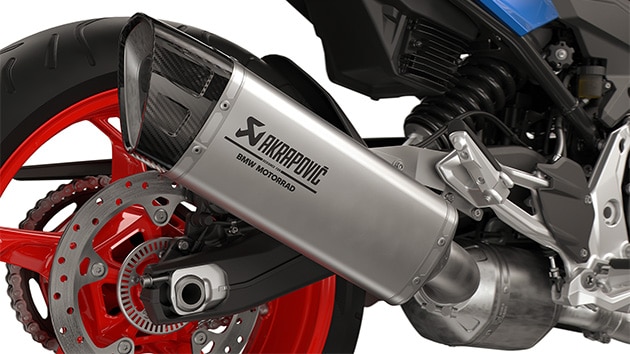 Silencieux sport de la F 900 XR de BMW Motorrad