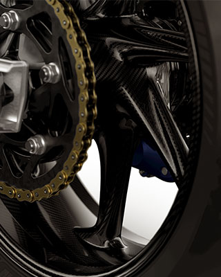 Roues en carbone M