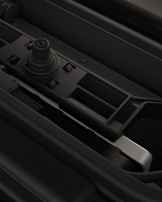 Compartiment de recharge intégré avec téléphone portable.