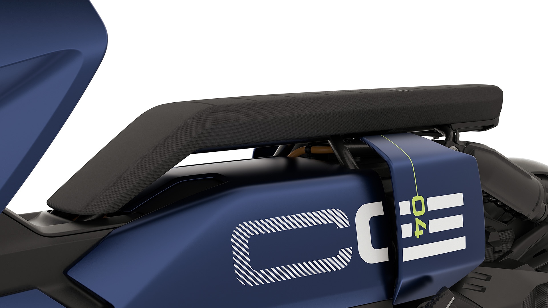 La selle confort chauffante du CE 04 de BMW Motorrad