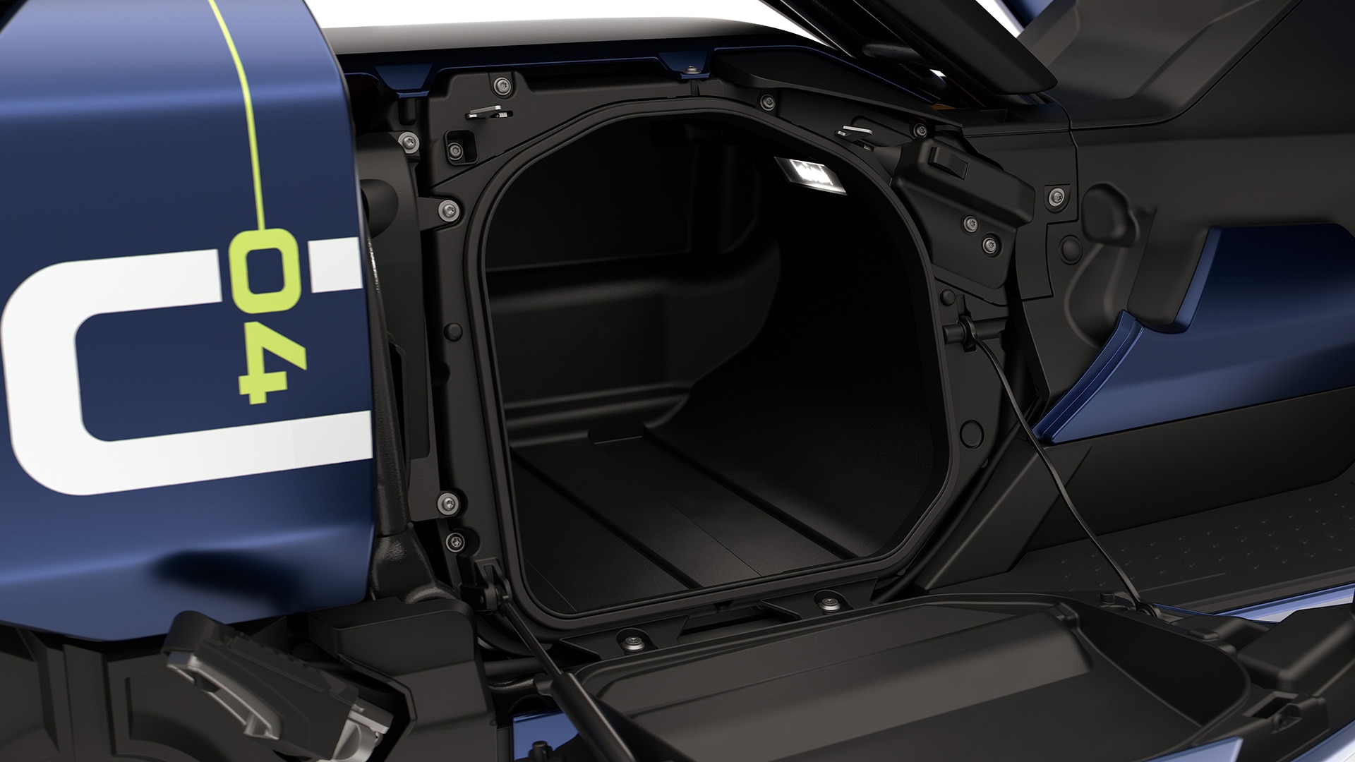 Side Loading du CE 04 de BMW Motorrad