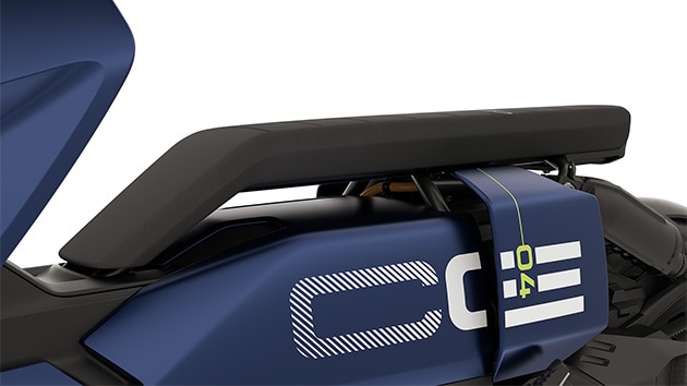 La selle confort chauffante du CE 04 de BMW Motorrad