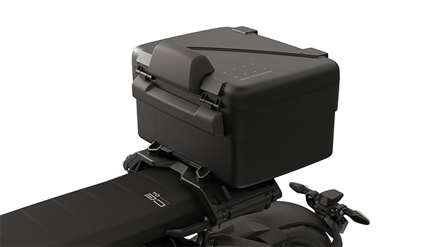 Le topcase Vario du CE 04 de BMW Motorrad